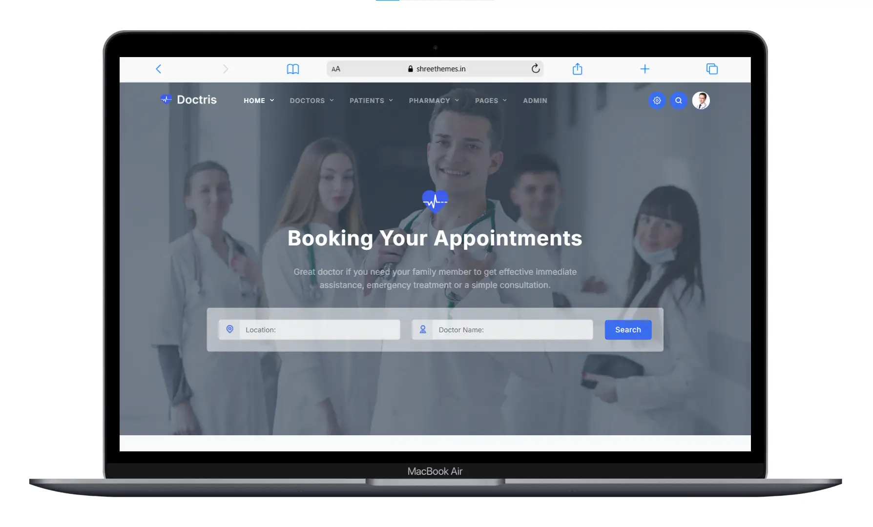 Admin dashboard showing client bookings and payments for Kenyan businesses